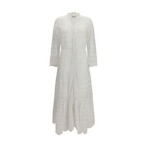 Marant Etoile White Cotton Casual Women's Dress